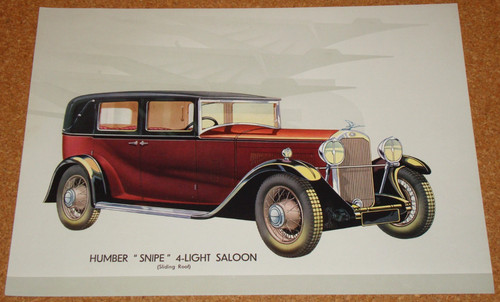 Humber snipe light saloon - humber,