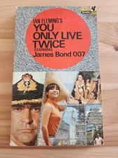 You Only Live Twice Pan Books 1966 James Bond UK film tie-in VG