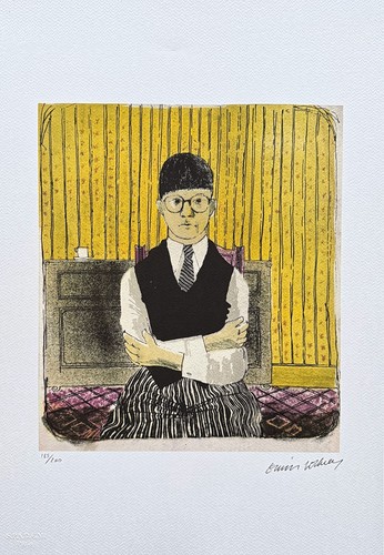 David hockney self - -, portrait