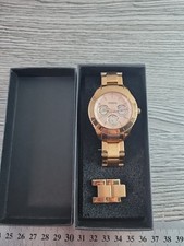 Ladies Rose Gold Fossil Watch