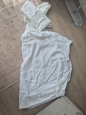 BEDECK MURMUR GRETA DOUBLE DUVET COVER WHITE DUCGREW2WHI X 2 TWO PILLOWCASE SET