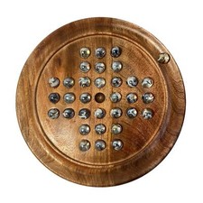 22cm Diameter wooden SOLITAIRE