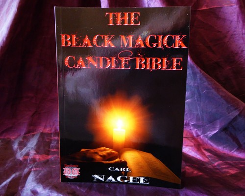 Black magick candle - black,