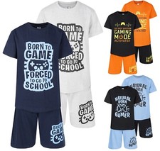 Boys 2 Pack Short Pyjamas