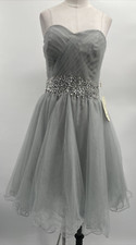 Women’s Gray Short Tulle