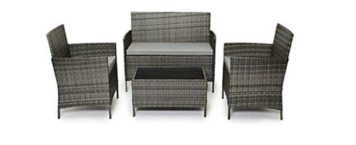Grey rattan style - style, garden