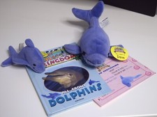 My Animal Kingdom: All About Dolphins, 2 toys, hardcover book incl. certificate