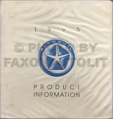 1995 plymouth color upholstery - 1995,