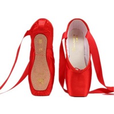 Nexete Basics Pointe Ballet Shoes  ( Order Same Street size 1/2 -  1 Up )