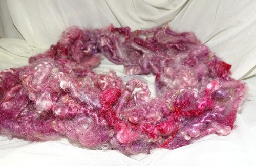 Lockspun art yarn 120g bulky - lockspun, 120g.