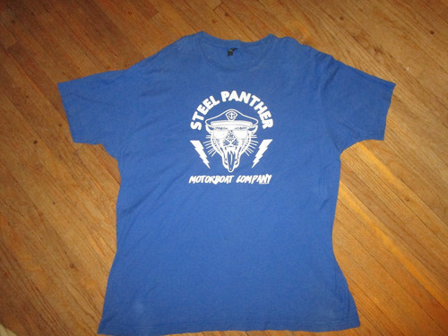 Steel panther shirt - steel, t
