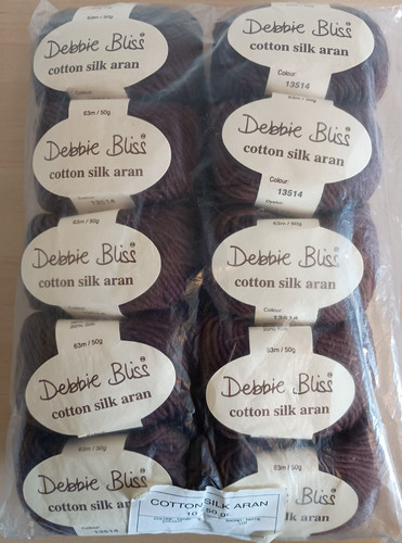 Debbie bliss cotton silk - silk, aran