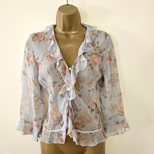 Vintage y2k silk - silk, floral