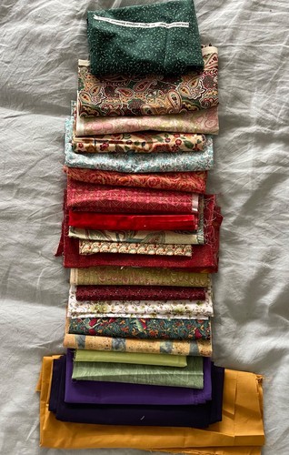 Vintage designer fabric bundle - designer,