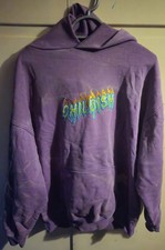 Childish Hoodie Purple Green