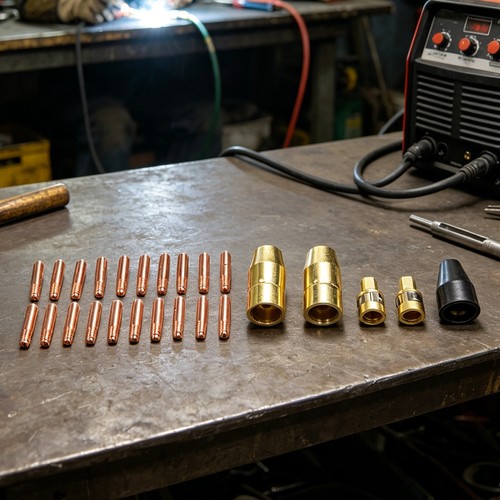 25pcs mig welding - contact, tip