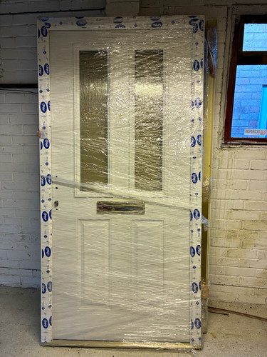 Veka white upvc front - white,