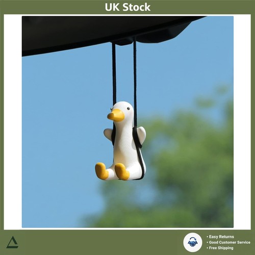 Adorable swinging duck car - duck,