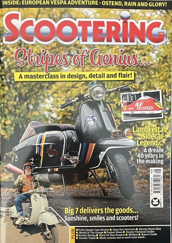 Scootering magazine issue - scootering,