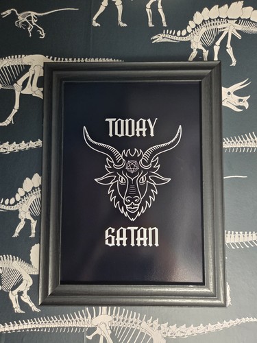 Today satan art - today, print