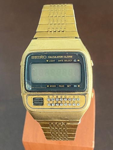 Vintage seiko calculator alarm - seiko,