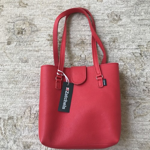 Zatchels mini tote soft red - zatchels,