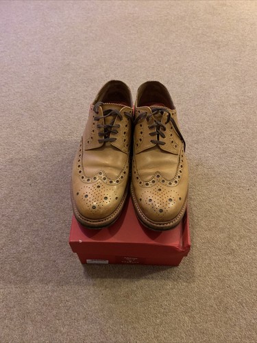 Grenson archie tan brogue - grenson,