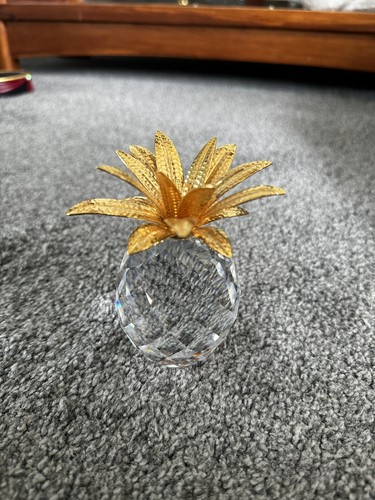 Swarovski crystal pineapple - crystal, pineapple,