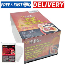 Little Hotties Adhesive Toe Warmers, Box of 30 Pairs