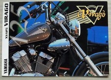 YAMAHA XV125 VIRAGO MOTORCYCLE Sales Brochure c1998 #LTN-3MC-0107021-98E
