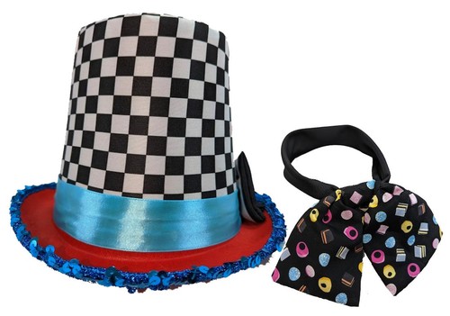 Adults mad hatter - top, hat