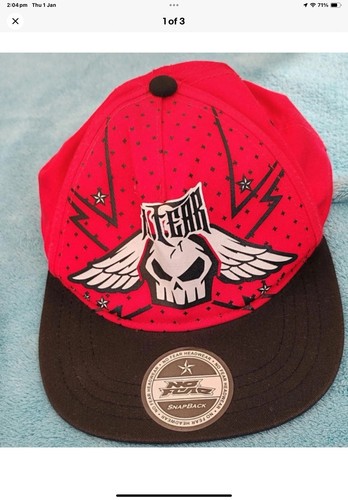 Vintage fear red black - no,