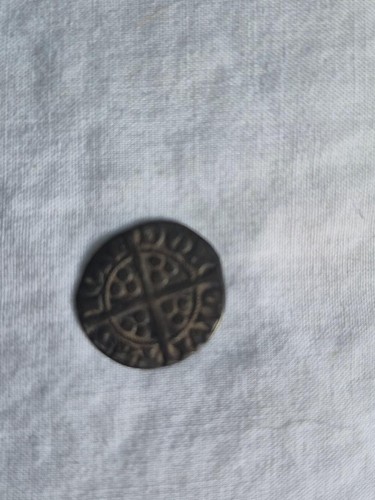 Edward hammered coin - 1,