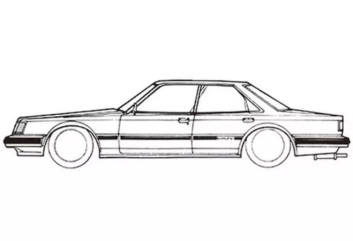 Aoshima toyota chaser - aoshima, 1/24