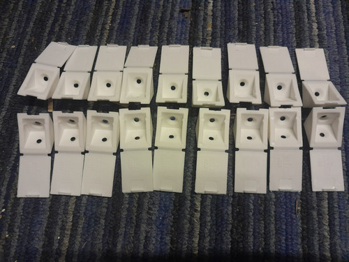 Plastic corner brackets - plastic,