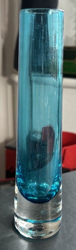 Whitefriars chimney glass vase - whitefriars,