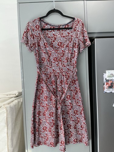 Fat face burgundy patterned - fat,