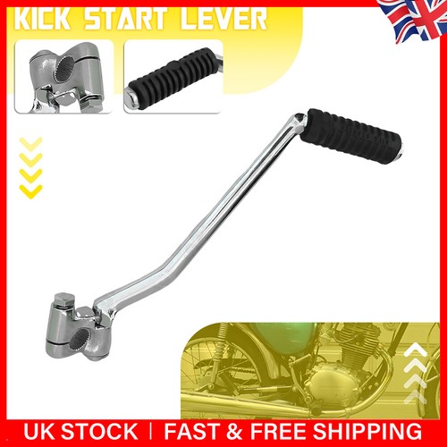 16mm chrome kickstart lever - 16mm,