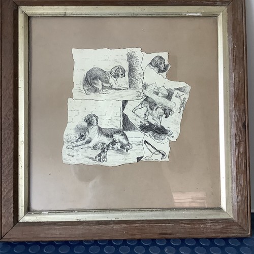 Dog drawings hounds - hounds, original