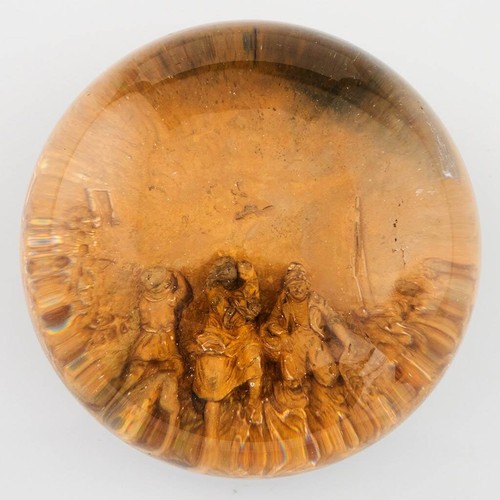 Pinchbeck paperweight french - paperweight,