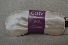Glov Satin Sleeping Mask in cream colour RRP £4.80