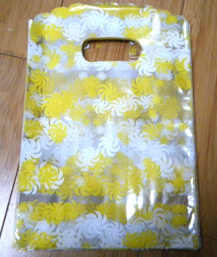 100 clear plastic yellow - 100,