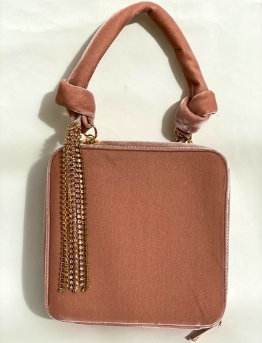 Light pink velvet and