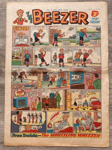 Beezer comic jan 28th - beezer,