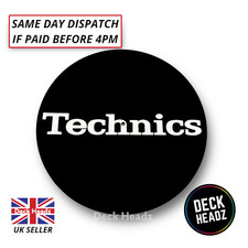 Technics slipmat black with - technics,