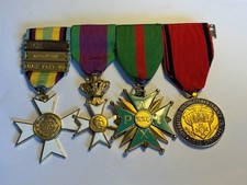 Ww2 medal group croix - (x4).,