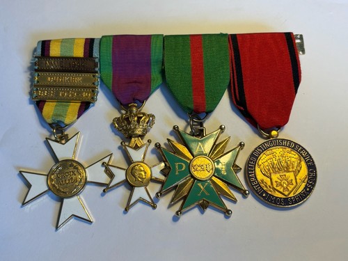 Ww2 medal group - ww2, (x4).