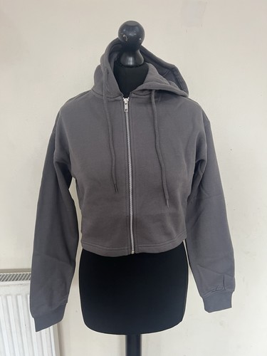 Grey cropped jumper - grey,