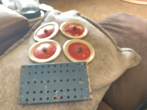 Vintage erector set wheels - erector,