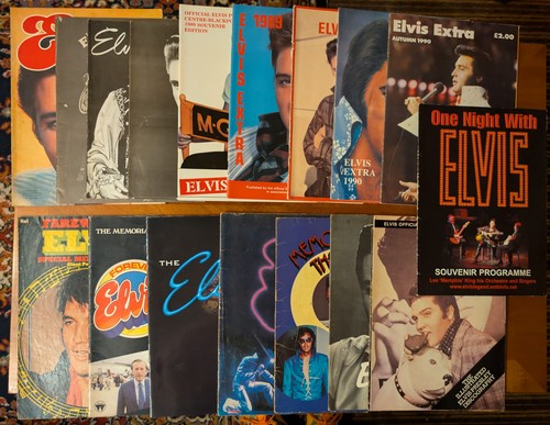 Misc elvis magazines - misc,